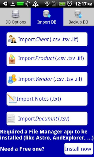 Mobile Road Warrior Invoice Tr截图4