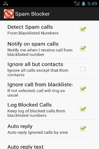 Spam Blocker截图3