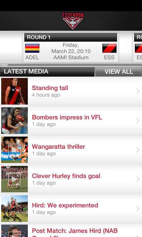 Essendon FC截图3