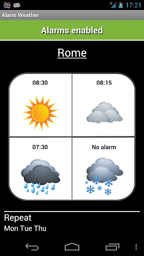 Alarm Weather截图2