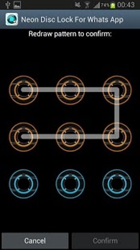 Neon Disc Lock Chat截图1