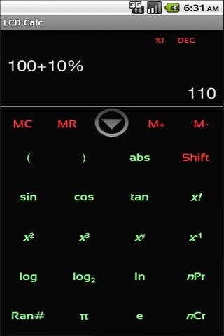 LCD Calculator截图1