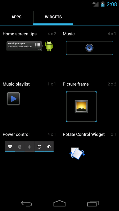 (Auto) Rotate Control Widget截图2