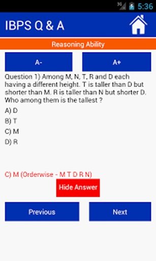 IBPS Questions &amp; Answers截图10