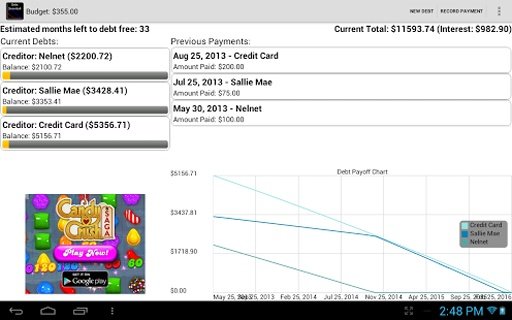 Debt Snowball Free截图2