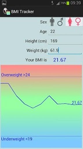 BMI追踪 BMI Tracker截图3