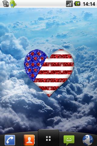 FREE American Heart Sticker截图1