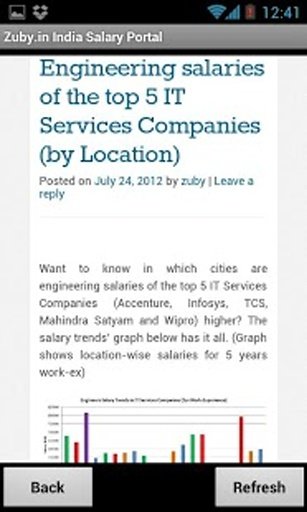 Zuby.in India Salary Portal截图3