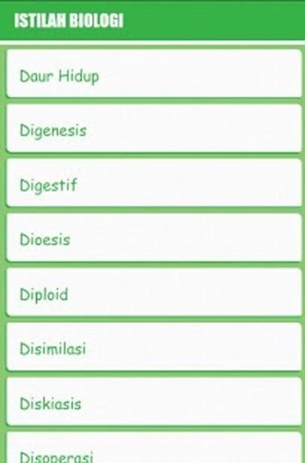 Kamus Biologi截图1