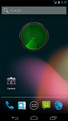 SDWATCH Radar Clock Widget HD截图2