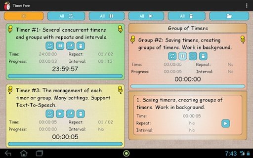 TTS Timer Free截图1