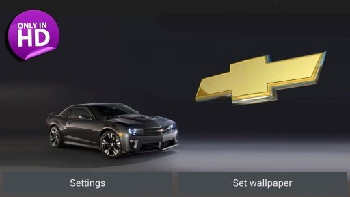 3D CHEVROLET Logo LWP截图6