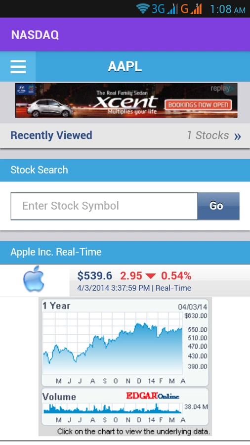 US Market Live Stock Quotes截图7