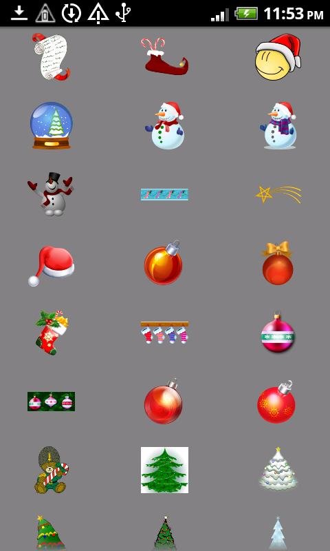 Christmas Stickers Doodle Text截图3