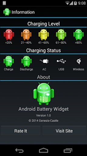 Android Battery Widget截图4