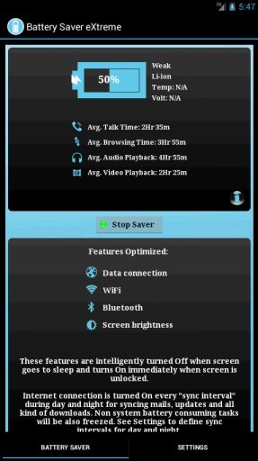 Battery Saver eXtreme Lite截图5