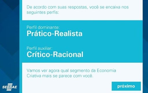 Qual seu Perfil Criativo?截图6