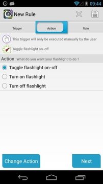 AutomateIt Flashlight Plugin截图