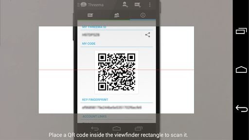 Threema QR Scanner Plugin截图2