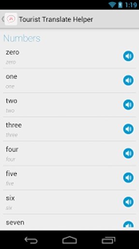 Tourist Language Helper截图3
