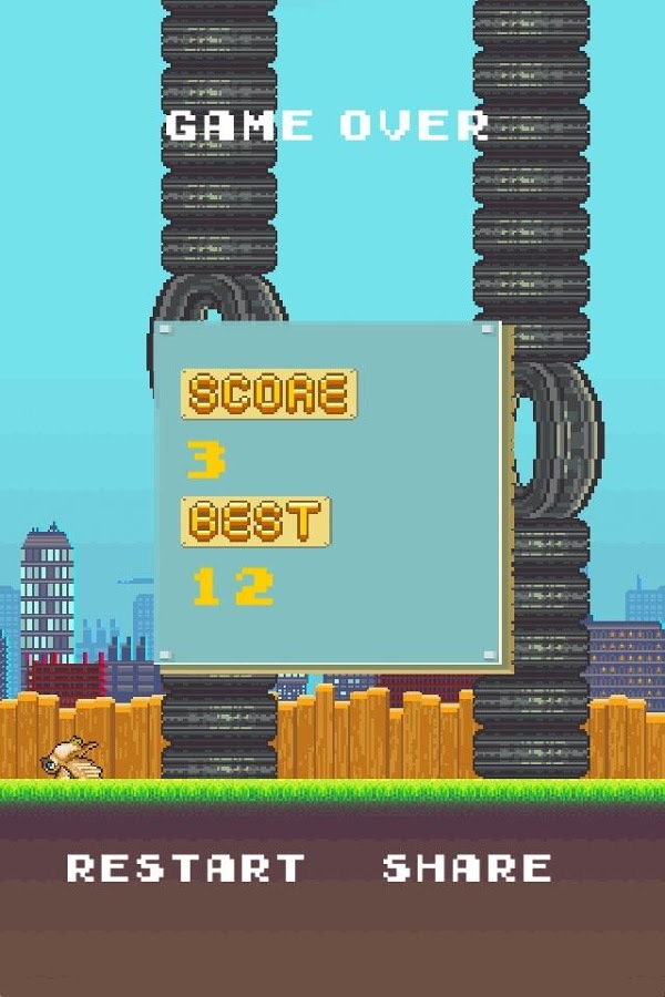 Mad Sparrow - Flappy Wings Fly截图4