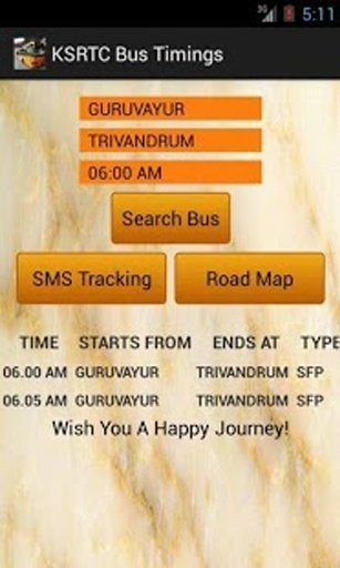 KSRTC Kerala Bus Timings截图7