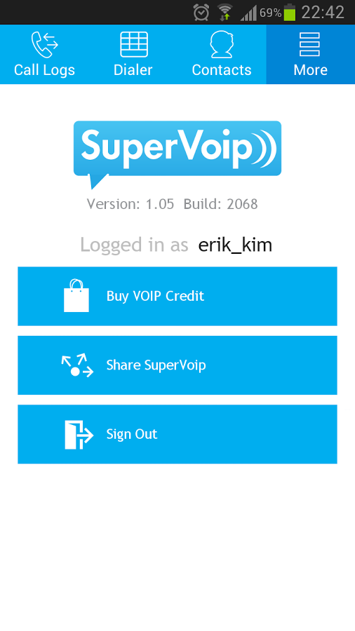 SuperVoip - 便宜电话截图6