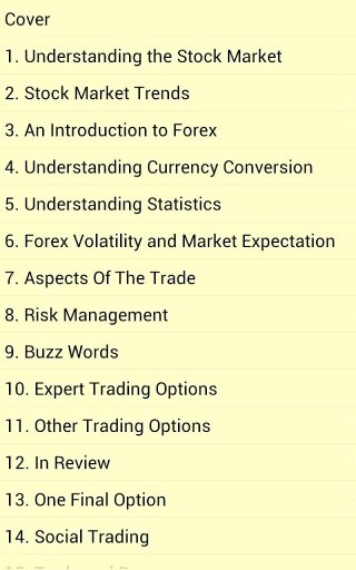 Forex Trading Manual截图1