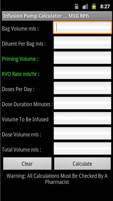 Dose Volume Calc截图1