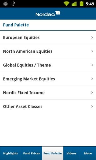 Nordea 1 Fund App截图4