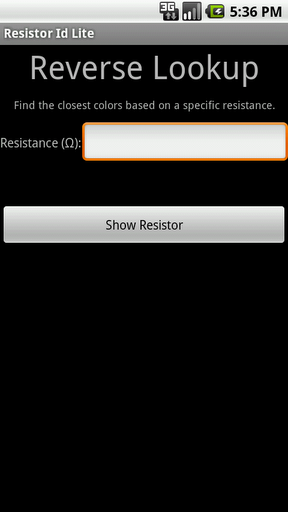 Resistor ID Lite截图1