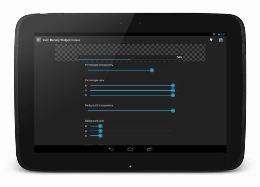 Holo Battery Widget截图7