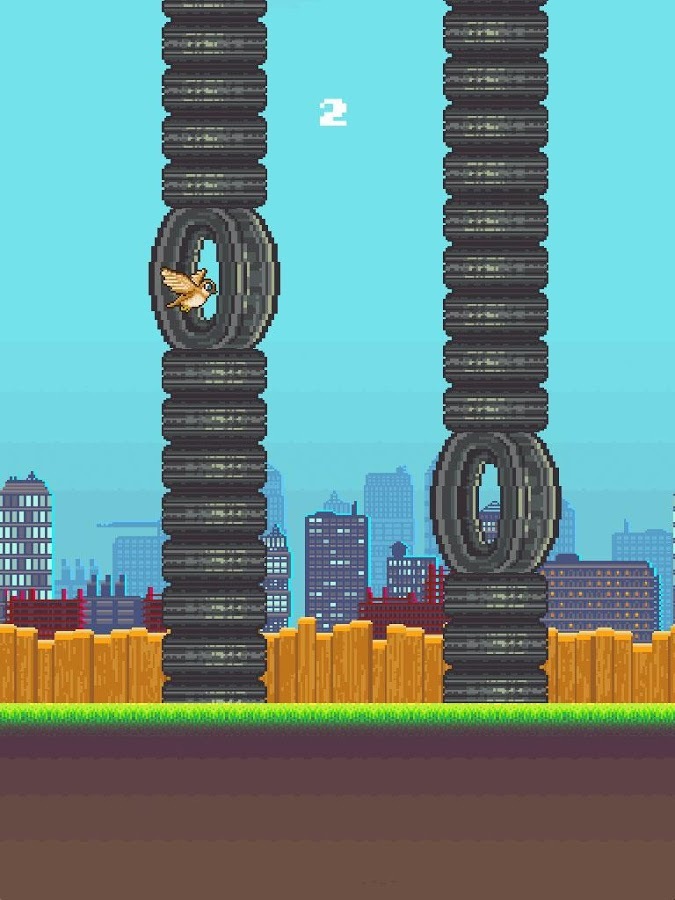 Mad Sparrow - Flappy Wings Fly截图1