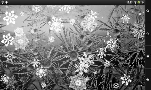Snowflakes wallpaper截图2