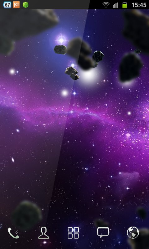 Xperia Z Wallpaper Space截图2