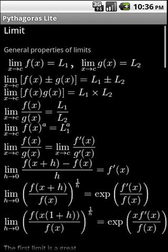 Pythagoras Lite截图2