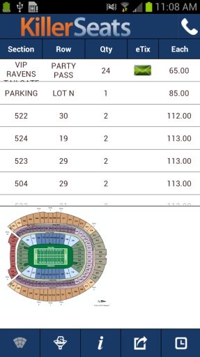 Killerseats Tickets截图4