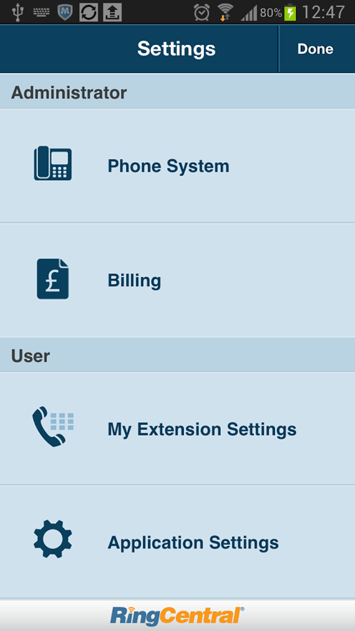 RingCentral EU截图5