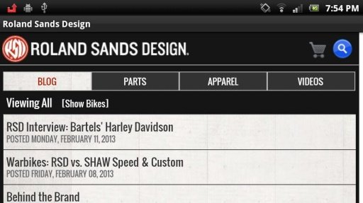 Roland Sands Design截图4