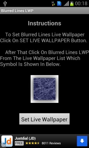 Blurred Lines LWP截图1