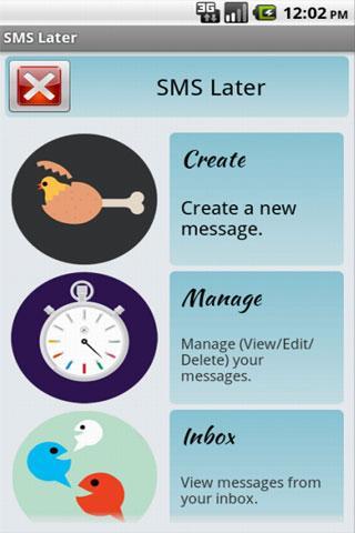 SMS Later截图6