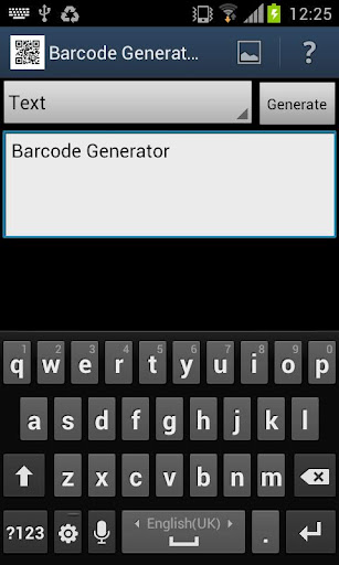 Barcode Generator/Reader截图2