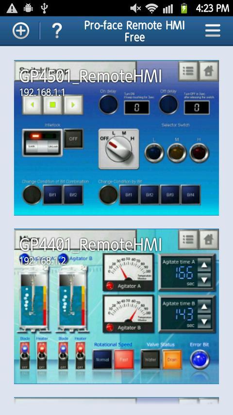 Pro-face Remote HMI Free截图5