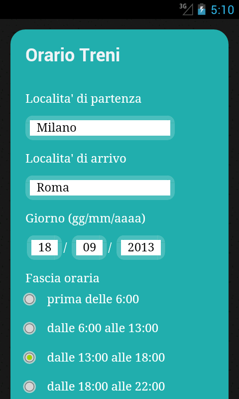 Orari Treni Italia - Gratis截图3