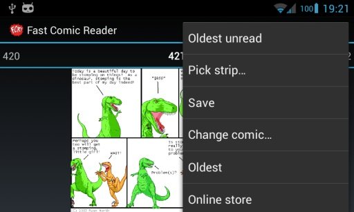 Dinosaur Comics plugin for FCR截图3