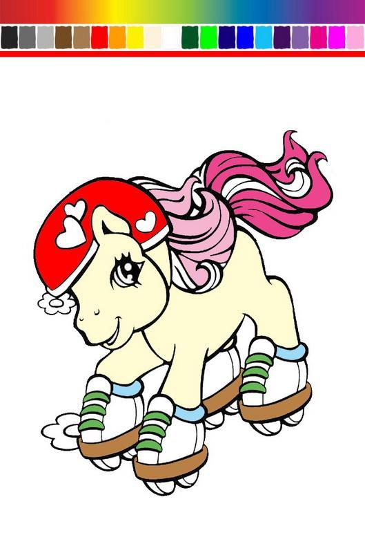 Little Pony Coloring截图2