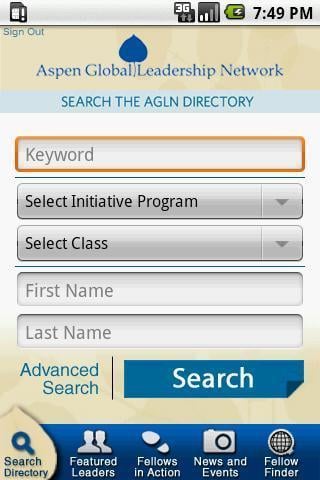 The Aspen Institute: AGLN截图1