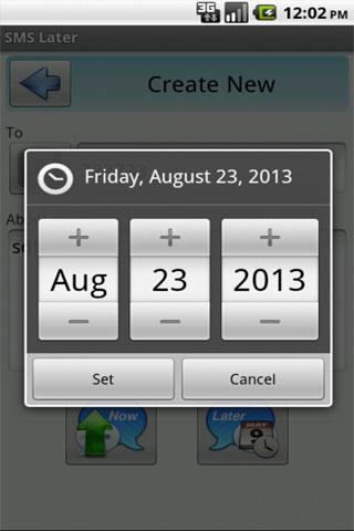 SMS Later截图4