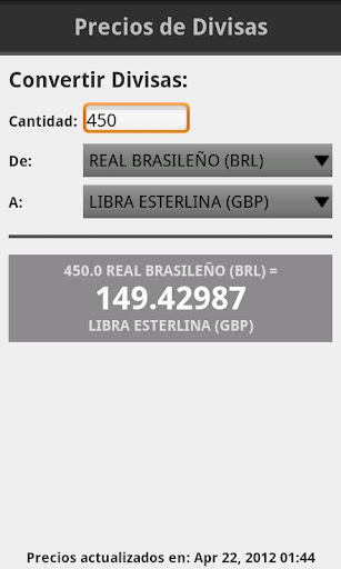 Precios de Divisas截图3