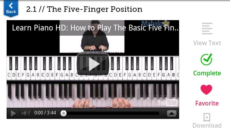 Learn Piano HD FREE截图1